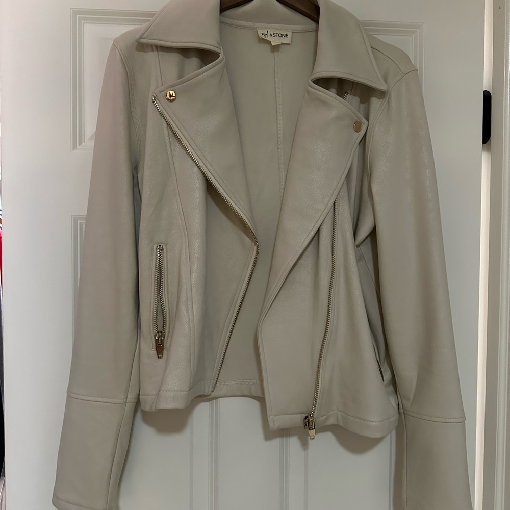 NWOT Boutique Motto Jacket; sz L
